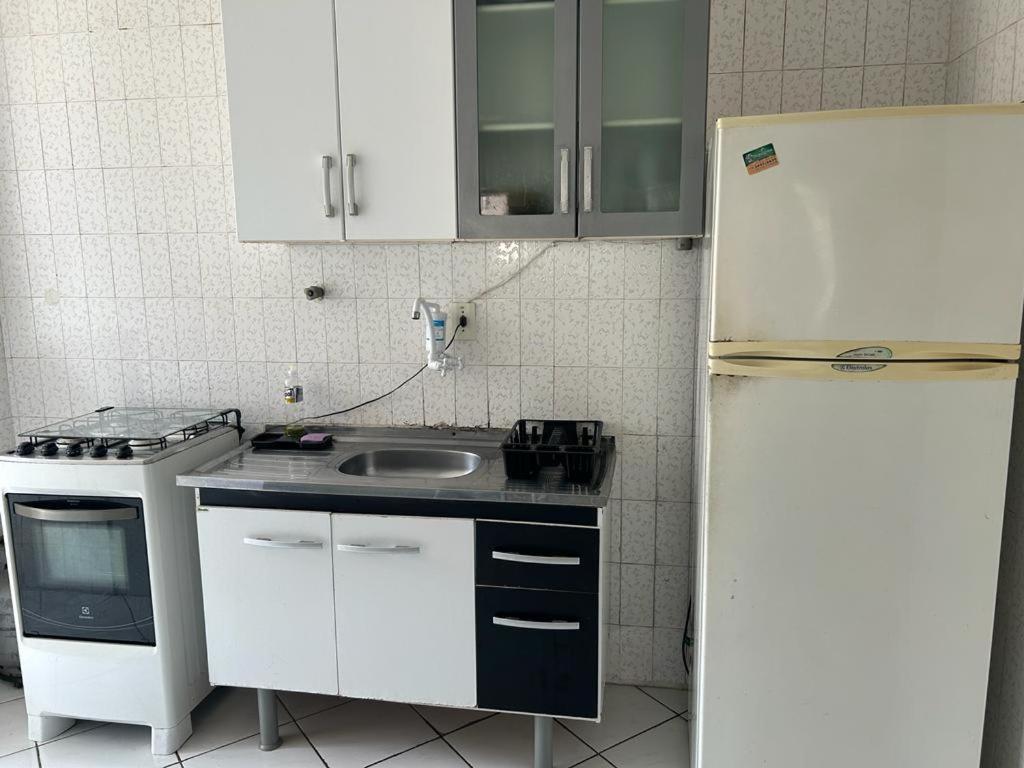 Ferienwohnung Apartamento A Um Minuto Da Praia Praia Grande  Exterior foto